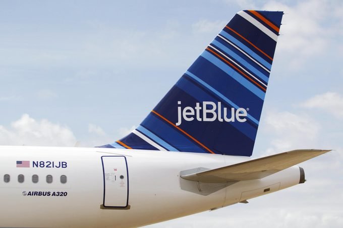 Jet Blue самолет Tsubasa